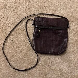 Pietro Alessandro Rich Brown Crossbody Bag